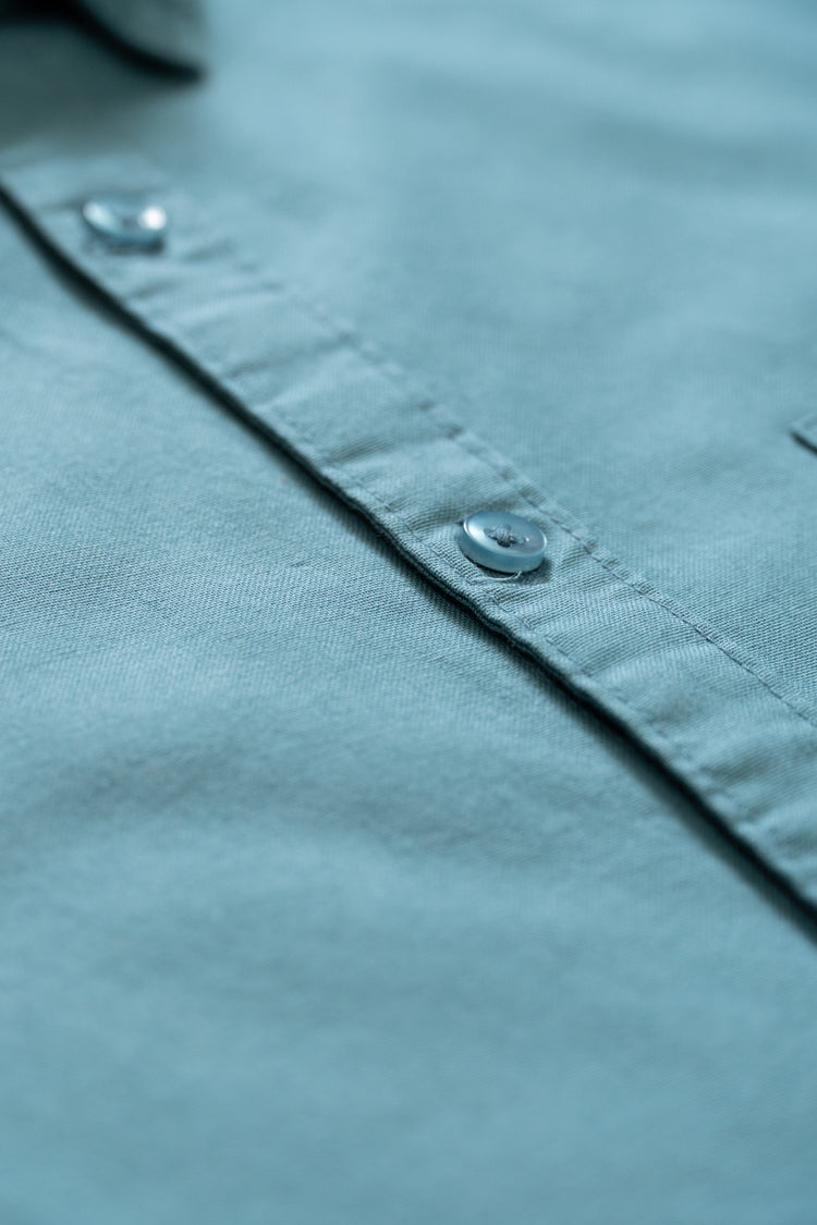 Turquoise Oxford Shirt