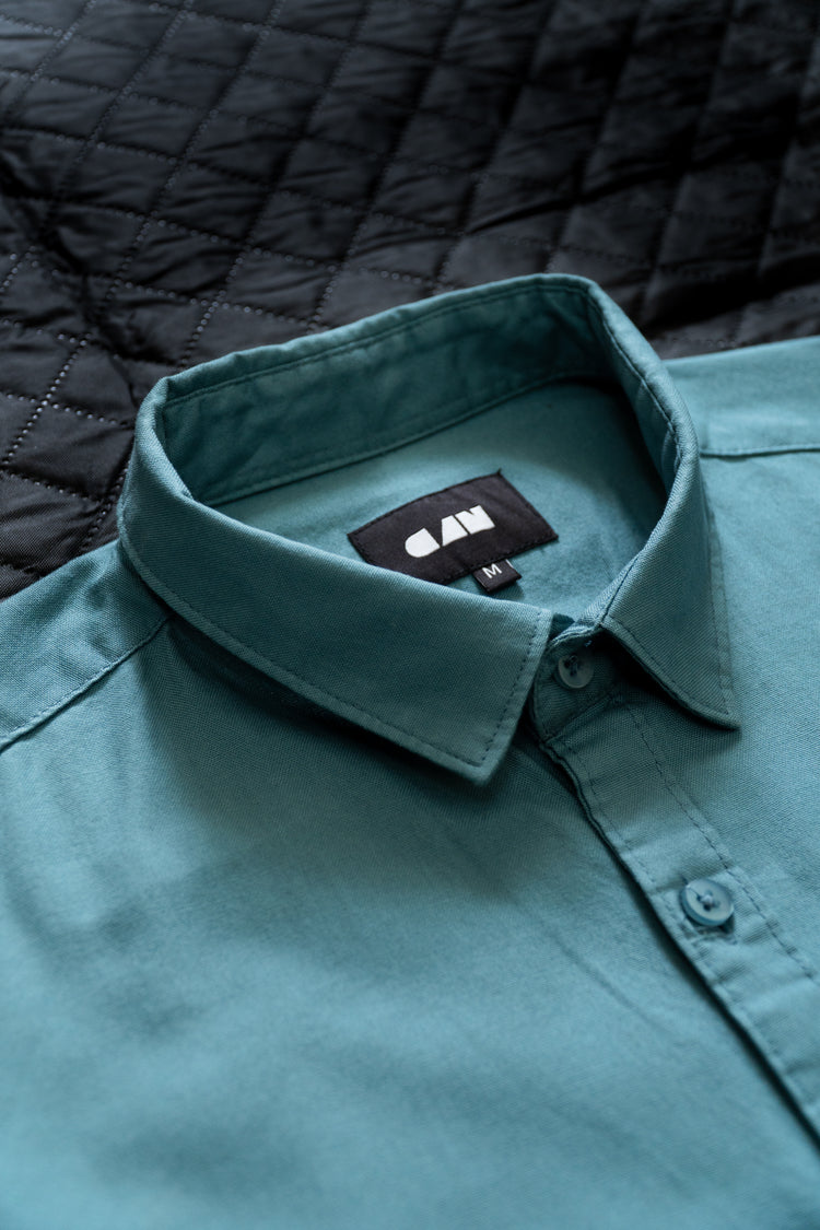 Turquoise Oxford Shirt