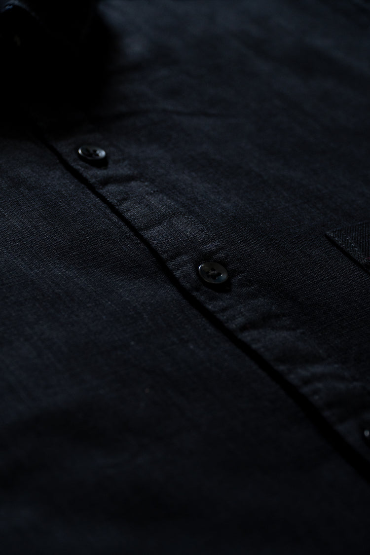 Black Linen Shirt